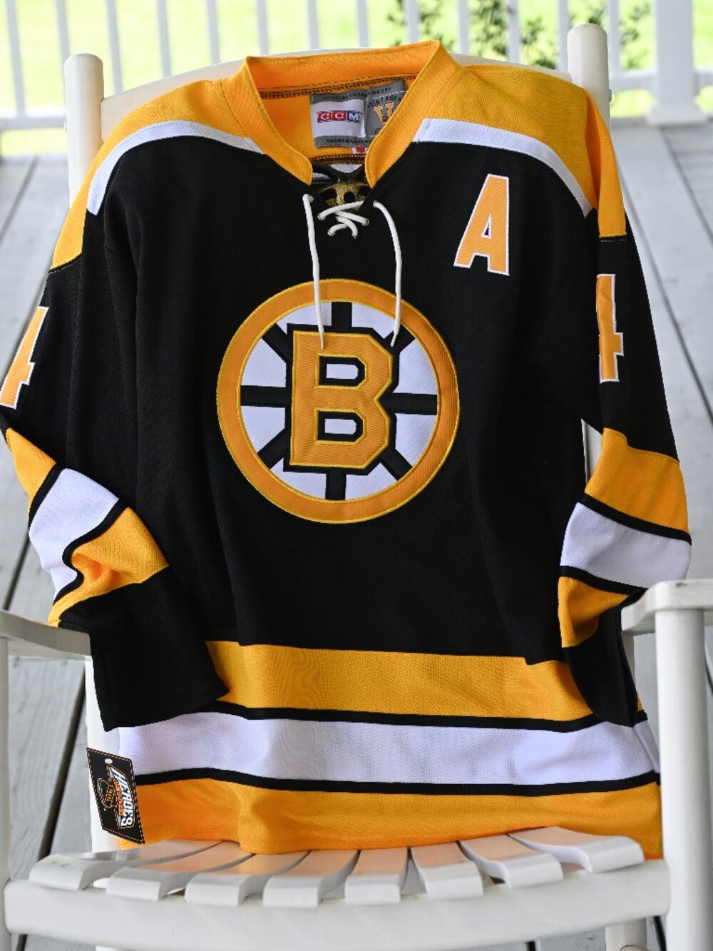 CCM Heroes of Hockey Boston Bruins Bobby Orr Vintage Jersey Size 50 (Mens L )NWT